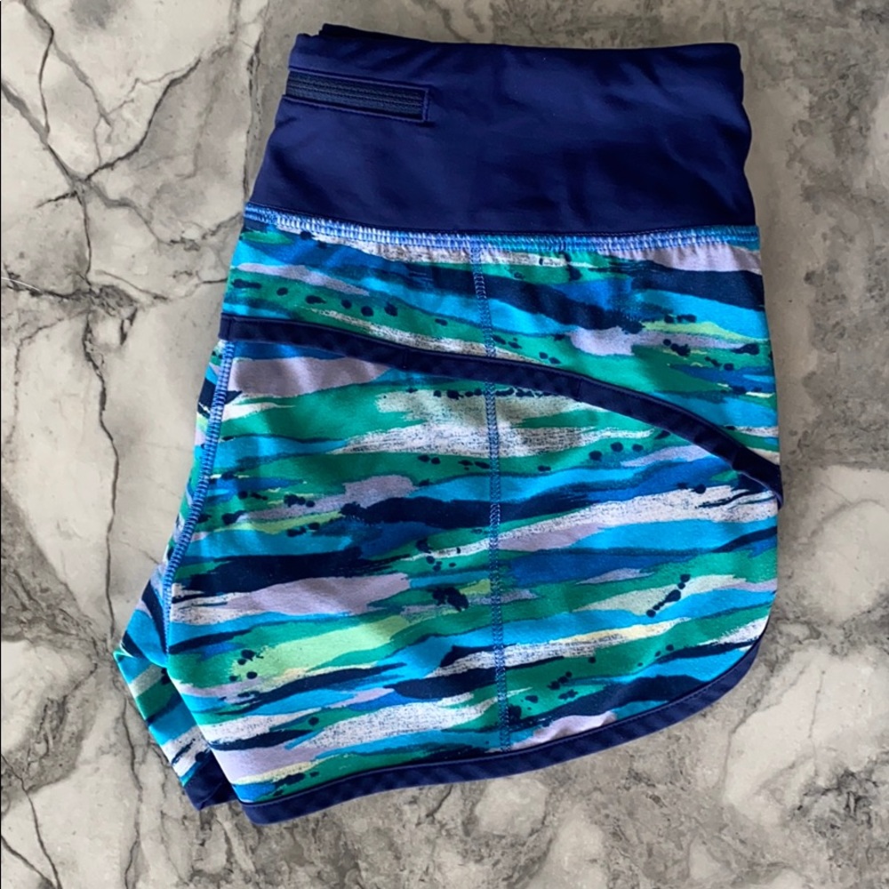 Lululemon speed shorts